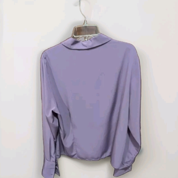 Sag Harbor Always in Style Button Down Shirt Size 18 Button Cuff Sleeves - Picture 3 of 16